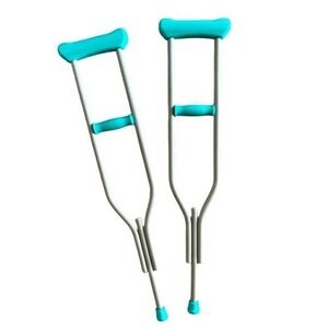 American Girl 18" Doll Crutches Turuoise Blue Our Generation My Life